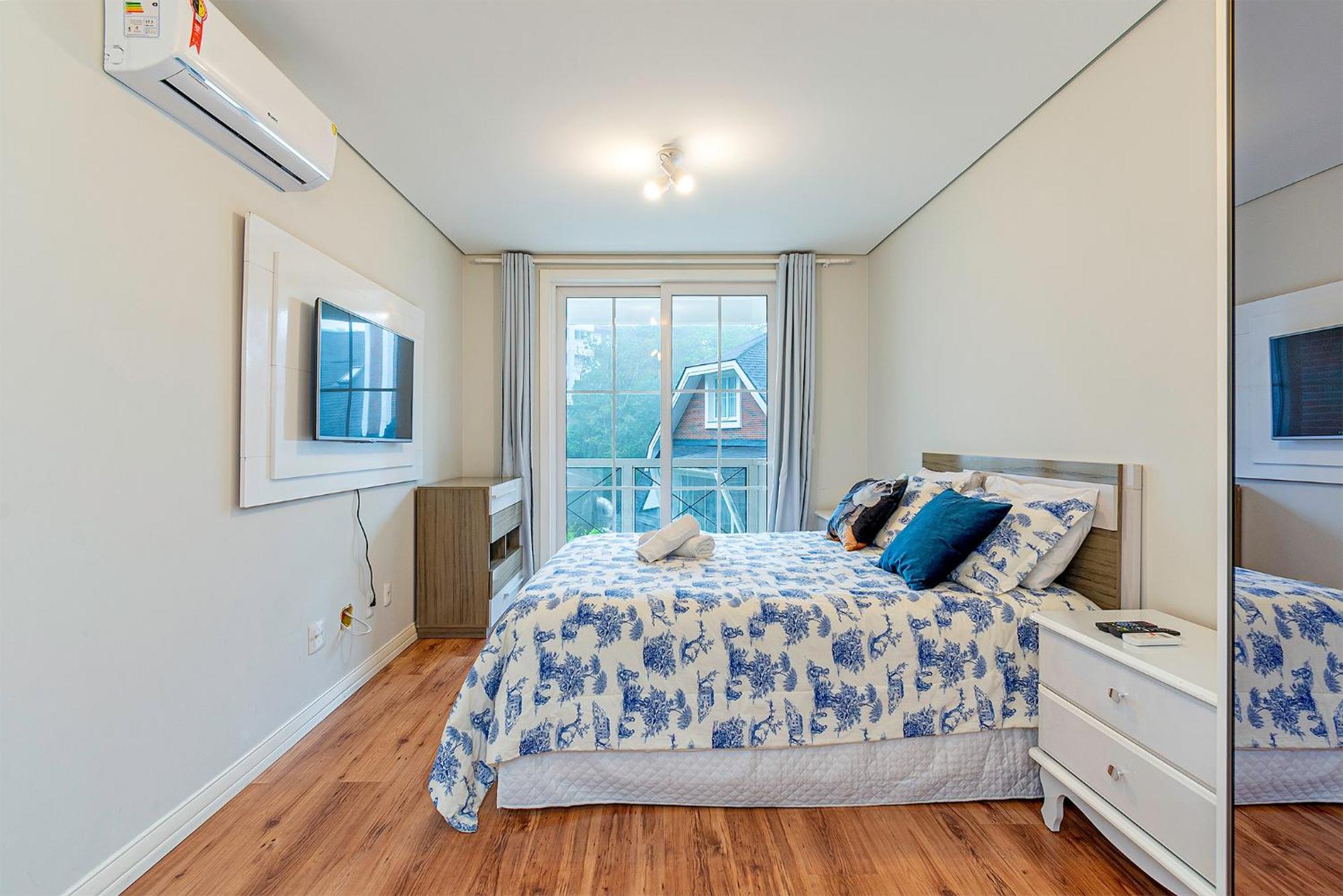 Incrivel Apartamento A 500M Da Rua Coberta Gramado Exterior foto