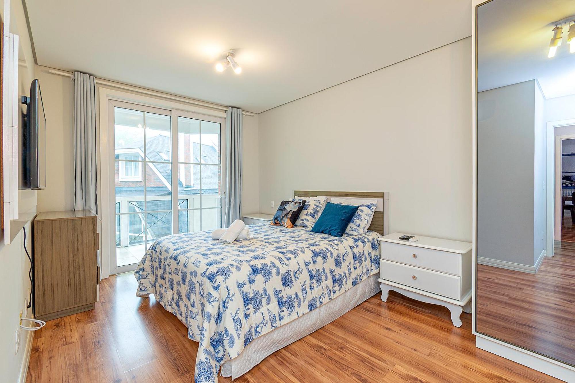 Incrivel Apartamento A 500M Da Rua Coberta Gramado Exterior foto